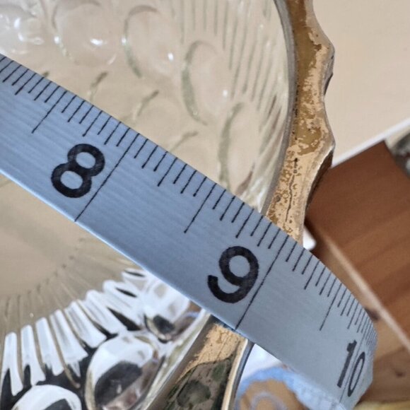 Mid Century Queen Anne Cut Glass Bowl - Picture 8 of 9